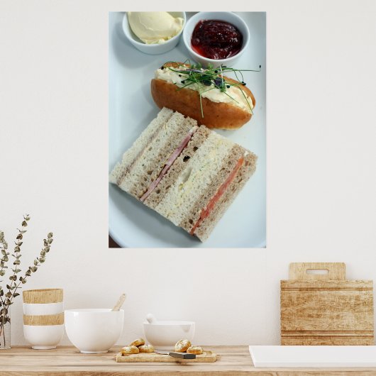 Nachmittagstee Poster (Küche)
