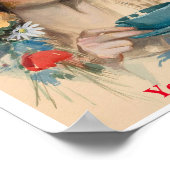 Nachmittagstee Poster (Ecke)