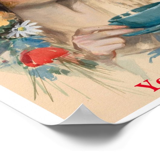 Nachmittagstee Poster (Ecke)