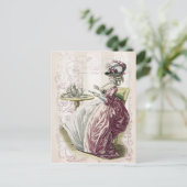 Nachmittagstee! Postkarte (Stehend Vorderseite)