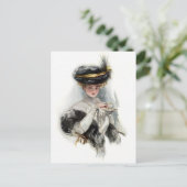 Nachmittagstee Postkarte (Stehend Vorderseite)