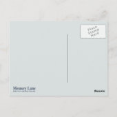 Nachmittagstee Postkarte (Rückseite)