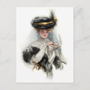 Nachmittagstee Postkarte