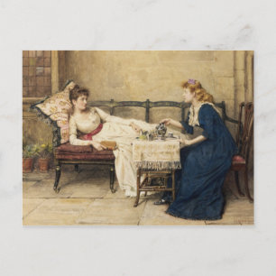 Nachmittagstee Postkarte