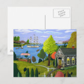 Nachmittagstee Postkarte (Vorne/Hinten)
