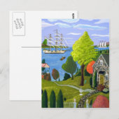 Nachmittagstee Postkarte (Vorne/Hinten)