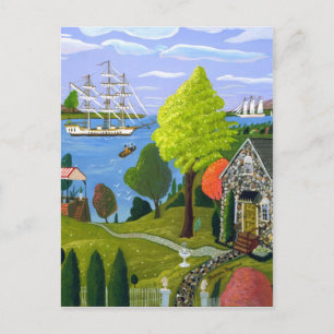 Nachmittagstee Postkarte