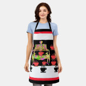 Nachmittagstee Schürze (Getragen)