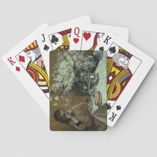 Nachmittagstee Spielkarten (Rückseite)