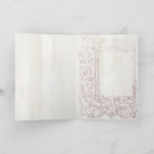 Nachmittagstee! Vielen Dank Dankeskarte (Innenseite)