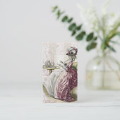 Nachmittagstee! Visitenkarte (Stehend Vorderseite)