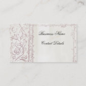 Nachmittagstee! Visitenkarte (Rückseite)