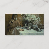 Nachmittagstee Visitenkarte (Rückseite)