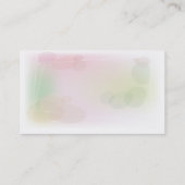 Nachmittagstee Visitenkarte (Rückseite)