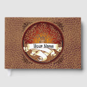 Nachname-Buch Gästebuch (Vorderseite)