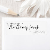 Nachname der benutzerdefinierten Familie Moderne R (Insitu)