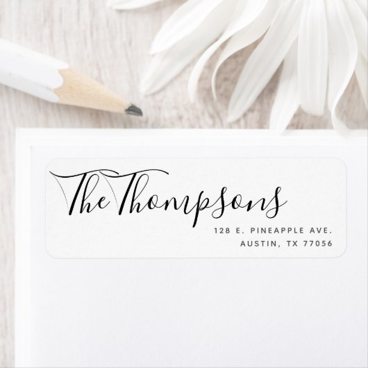 Nachname der benutzerdefinierten Familie Moderne R (Insitu)