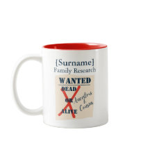 [Nachname] Familienforschung (Wanted Poster)