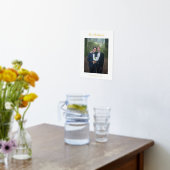 Nachname Modernes Script Wedding Foto Foliendrucke (Ablage(Küche))