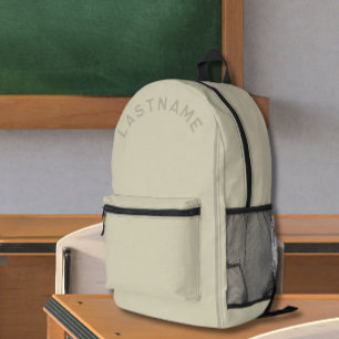 Nachname-Paket - Zurück zur Schule Bedruckter Rucksack