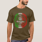 Nachname personalisierte mexico-Shirts mit Namen T-Shirt (Vorderseite)