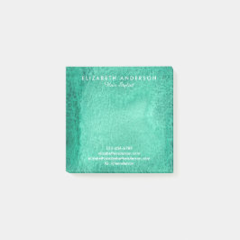 Nachnotizen für das Unternehmen "Water color sea g Post-it Klebezettel