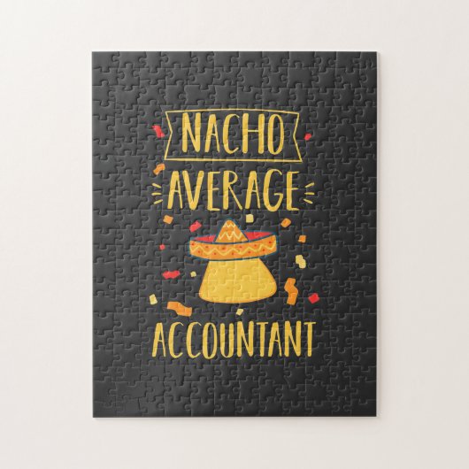 Nacho Average Accountant Puzzle (Vertikal)