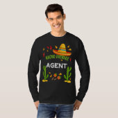 Nacho Average Agent Cinco De Mayo T-Shirt (Vorne ganz)