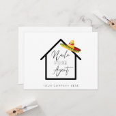 Nacho Average Agent Real Anwesen Karte (Vorderseite/Rückseite Beispiel)