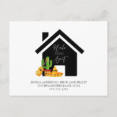 Nacho Average Agent Real Anwesen Marketing Postkarte (Vorderseite)