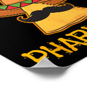 Nacho Average Apotheker Mexican Cinco De Mayo Fie Poster (Ecke)