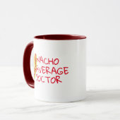 Nacho Average Arzt Medical Pun Funny Coffee Tasse (Vorderseite Links)