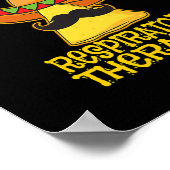 Nacho Average Atemtherapeut RT Asthma Poster (Ecke)