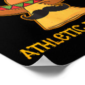 Nacho Average Athletic Director Cinco De Mayo Fies Poster (Ecke)