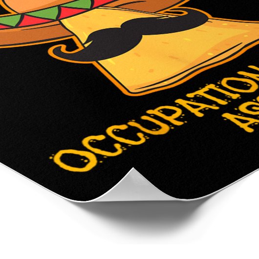 Nacho Average Berufliche Therapie Istant Cinco De Poster (Ecke)