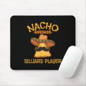 Nacho Average Billiard Player Cinco De Mayo Mexica Mousepad (Mit Mouse)