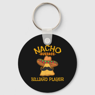 Nacho Average Billiard Player Cinco De Mayo Mexica Schlüsselanhänger