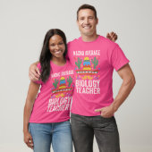 Nacho Average Biology Teacher Biologe Experte Sci T-Shirt (Unisex)
