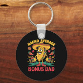 Nacho Average Bonus Vater Mexican Matching Cinco D Schlüsselanhänger (Vorderseite)
