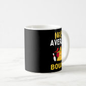 Nacho Average Bowler Cinco De Mayo Bowling Mexican Kaffeetasse (VorderseiteRechts)