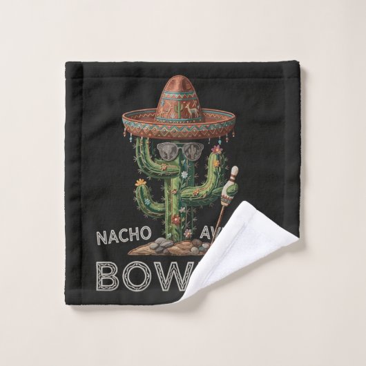 Nacho Average Bowler Spaß Waschlappen (Waschlappen)