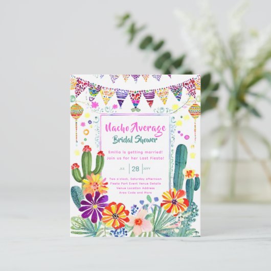 Nacho Average Brautparty letzte Fiesta (Stehend Vorderseite)