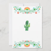 Nacho Average Bridal Dusche Einladung (Rückseite)