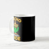 Nacho Average Bride Funny Mexican Cinco De Mayo Kaffeetasse (Vorderseite Links)