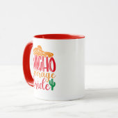 Nacho Average Bride Spanische Weihnachtsnamen Tasse (Vorderseite Links)