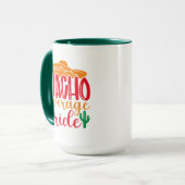 Nacho Average Bride Spanische Weihnachtsnamen Tasse (Vorderseite Links)