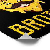 Nacho Average Bruder Funny Cinco De Mayo Mexican Poster (Ecke)