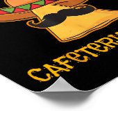 Nacho Average Cafeteria Worker Cinco De Mayo Fiest Poster (Ecke)