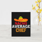 Nacho Average Chefvaters Day Mexican Matching F Karte (Gelbe Blume)