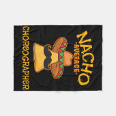 Nacho Average Choreograf Cinco De Mayo Tanz Fleecedecke (Vorderseite (Horizontal))